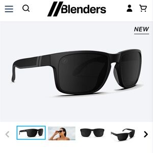 Blender sunglasses-NEW with sleeve